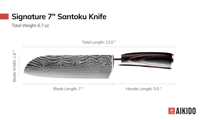 Load image into Gallery viewer, Signature 7-inch Santoku (Open Box)