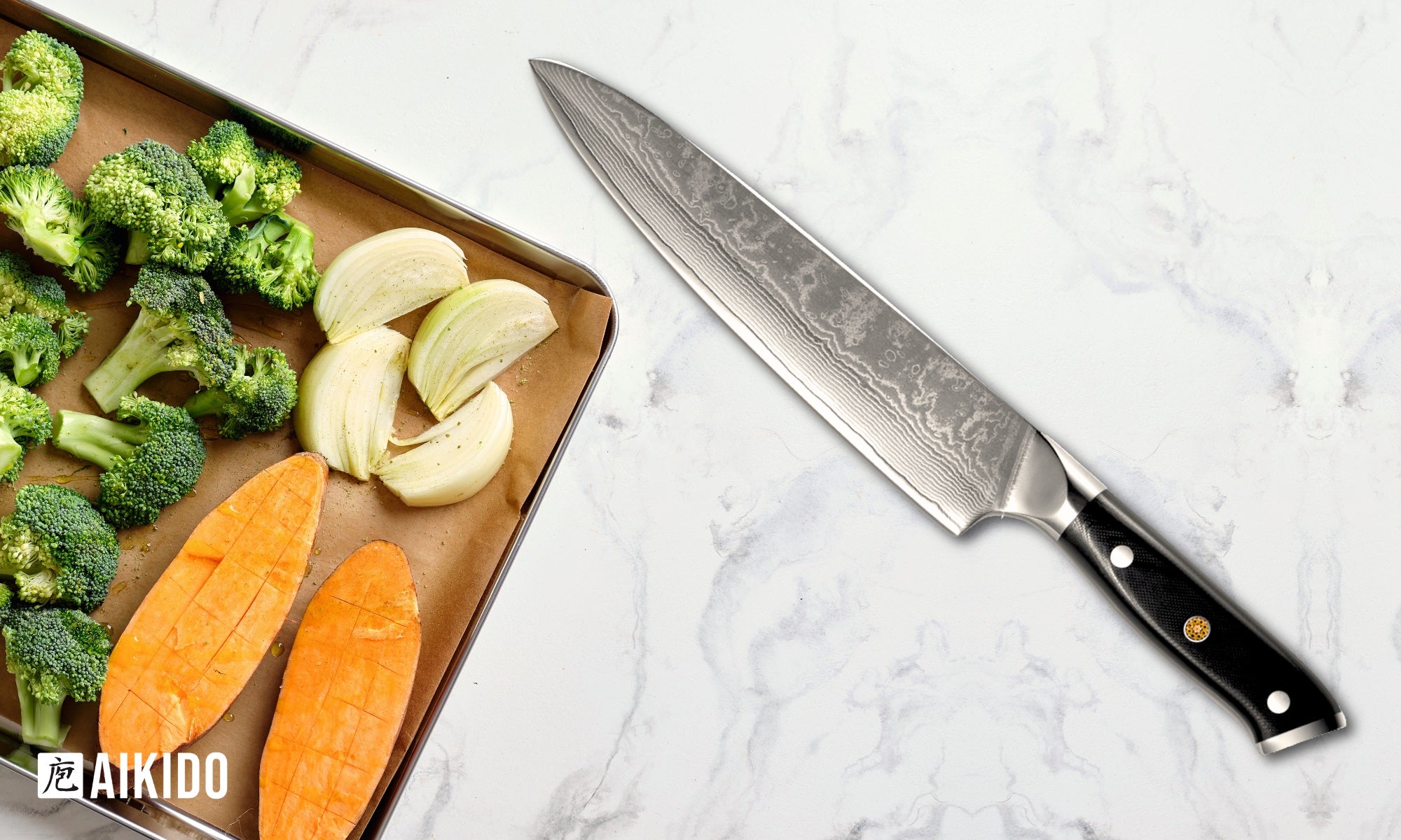 AIDEA Chef Knife - Professional Chef Knife-8 Inch, Japanese Steel