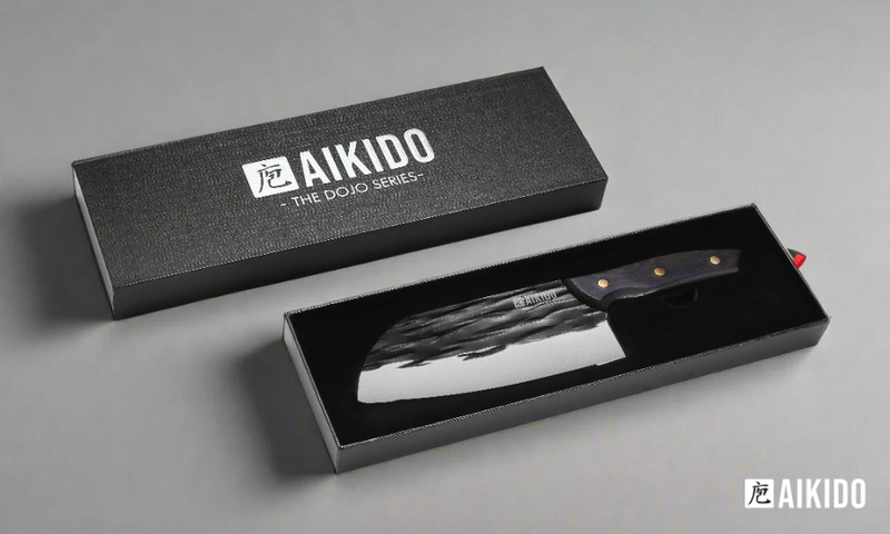 Load image into Gallery viewer, Dojo Handmade 7&quot; Santoku Knife