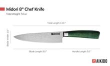 Load image into Gallery viewer, Midori 8" Chef Knife