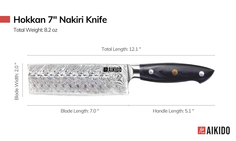 Load image into Gallery viewer, Hokkan 7-inch Nakiri Knife