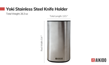 Load image into Gallery viewer, Yoki Stainless Steel Knife Holder