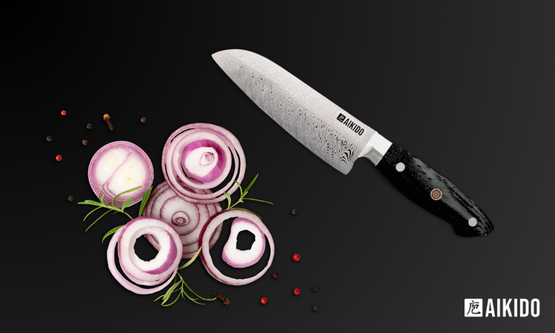 Load image into Gallery viewer, Hokkan 5-inch Santoku Knife