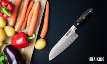 Load image into Gallery viewer, Hokkan 7-inch Santoku Knife