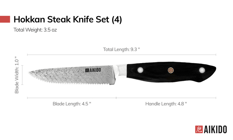 Load image into Gallery viewer, Hokkan Steak Knife Set