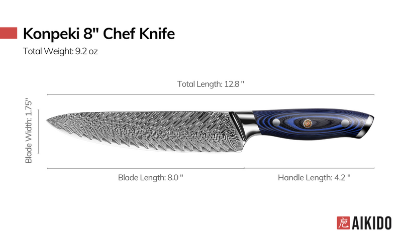 Load image into Gallery viewer, Konpeki 8-inch Chef Knife