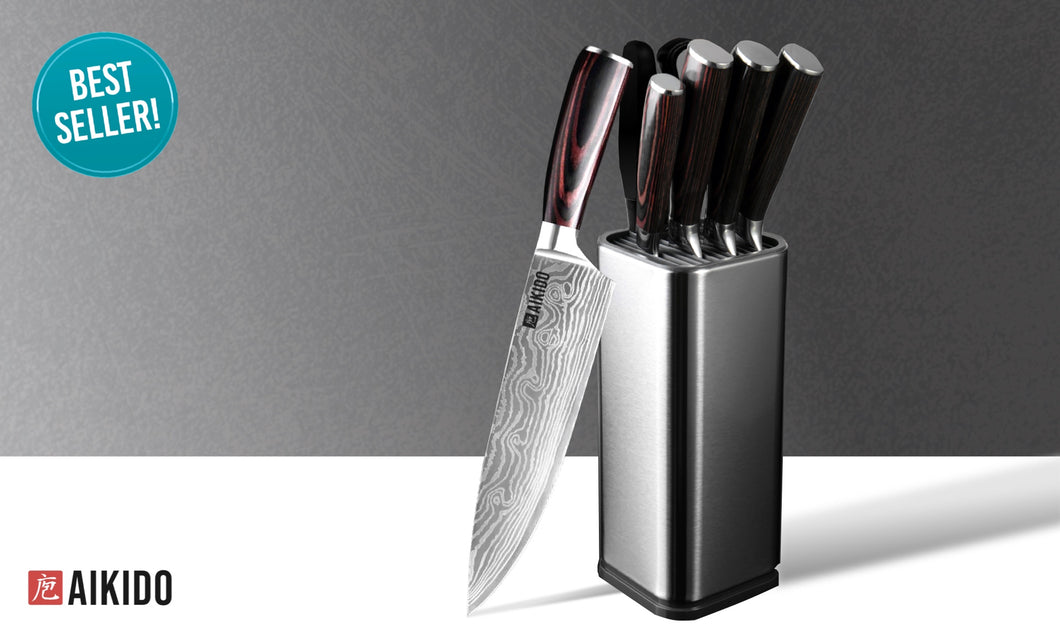 Signature 7-Piece Knife Set with Yoki Holder