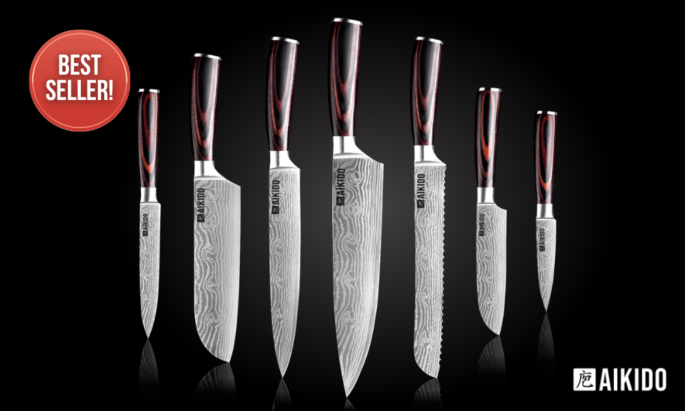 Signature 7 Piece Aikido Knife Set