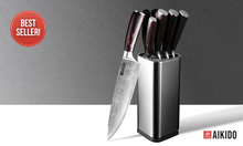 Load image into Gallery viewer, Signature 7-Piece Knife Set with Yoki Holder