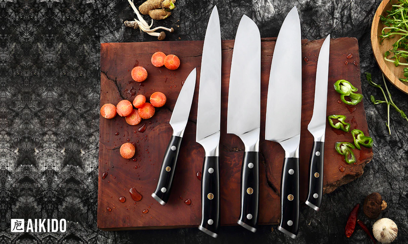 Aikido Steel  Professional Kitchen Knives 