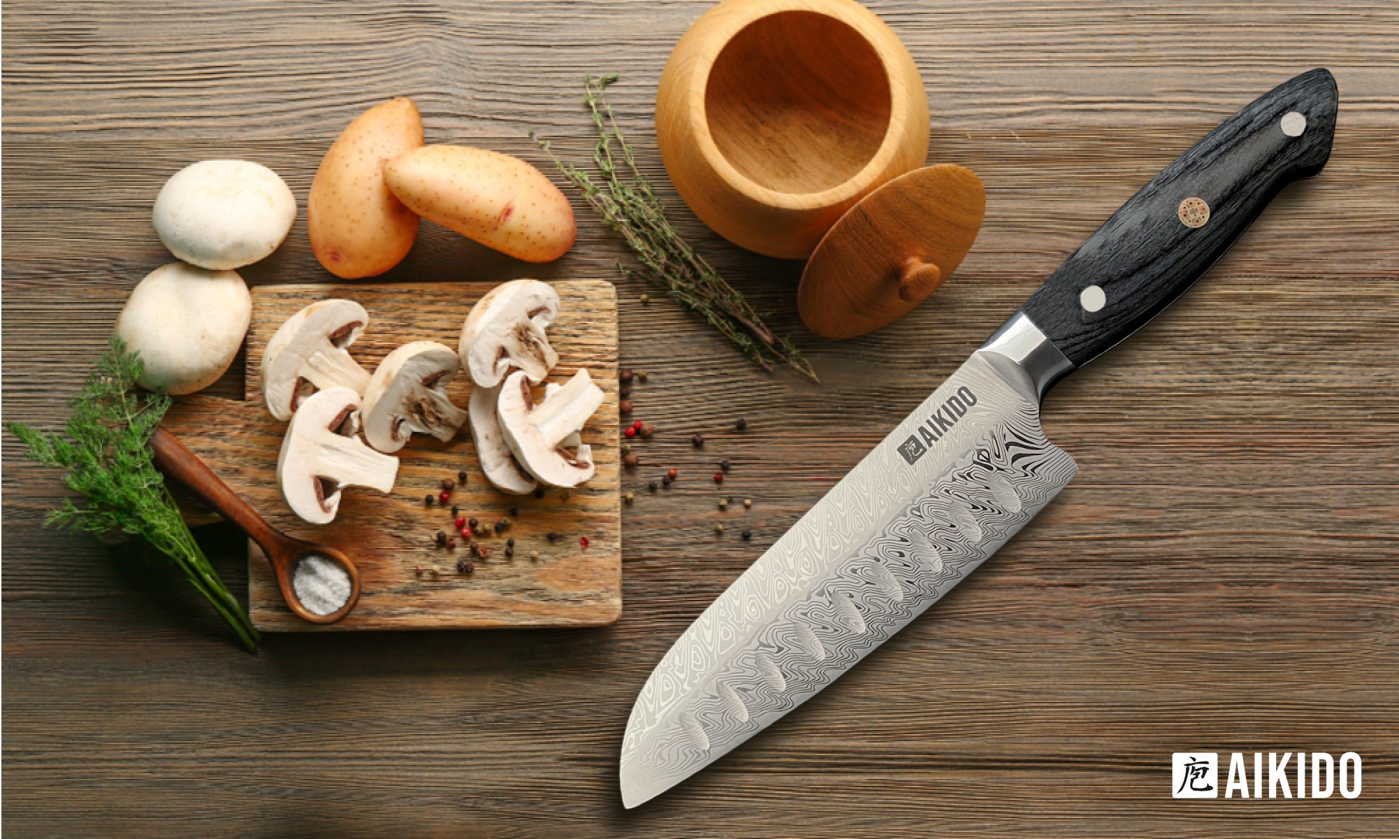 Signature 7-inch Santoku