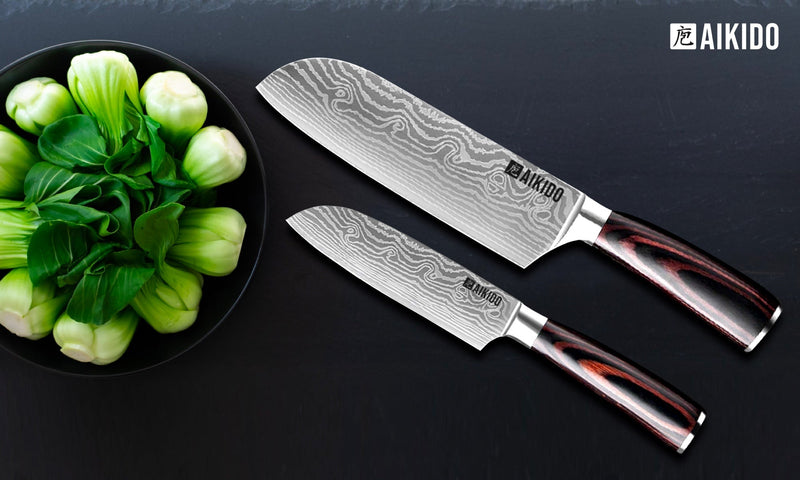 Chop-master 'ULTIMATE' Chef Knife Set 3 X Knife Bundle santoku