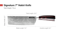 Load image into Gallery viewer, Signature 7-inch Nakiri Knife