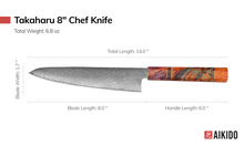Load image into Gallery viewer, Takaharu 8-inch Chef Knife