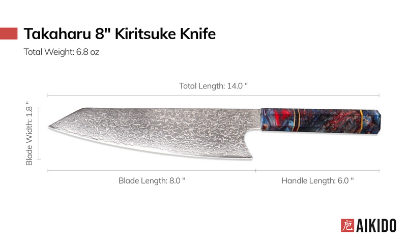 Load image into Gallery viewer, Takaharu 8-inch Kiritsuke Knife